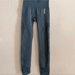 Blue Gymshark vital seamless leggings